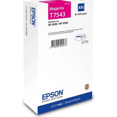 Epson T7543 XXL Magenta - originálny
