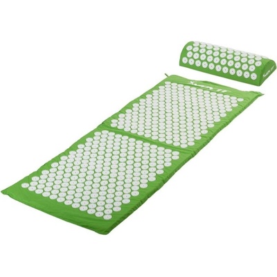 Movit akupresúrna podložka s vankúšom zelená 130 x 50 cm