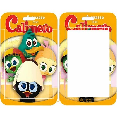 Šňůrka na krk 26211 s cedulkou na ID karty Calimero