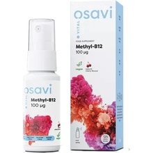 Osavi Methyl-B12 Oral Spray, Vitamín B12 ústní sprej, třešeň, 100 mcg, 25 ml