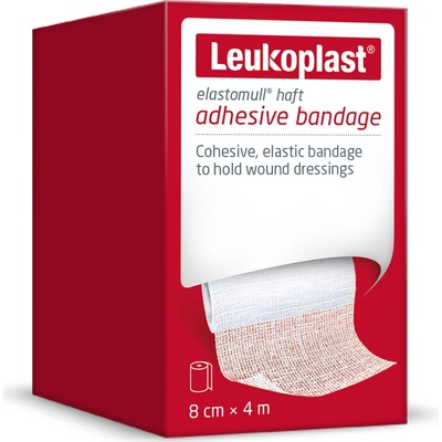 Leukoplast Elastomull haft 8 cm x 4 m elastické obinadlo 1 ks