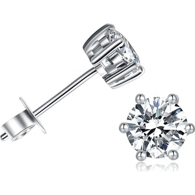 Majya stříbrné náušnice CELINE 10525