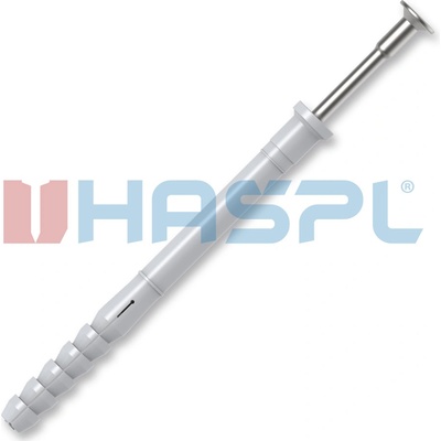 Hmoždinka natloukací 6x45 mm plochá, nylon (100 ks/bal)