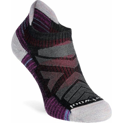 Smartwool dámske ponožky Hike Light Cushion Low Ankle Socks čierna/fialová