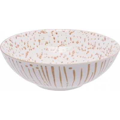 Lunasol miska na cereálie bílá champagne 17,8 cm Basic 490834