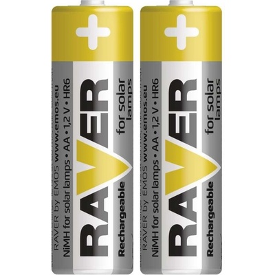 RAVER SOLAR NiMH AA 600 mAh 2ks 1332212030