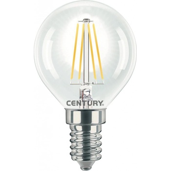 Century LED FILAMENT MINI GLOBE ČIRÁ 6W E14 4000K 806Lm 360d 45x76mm IP20 CEN INH1G-061440