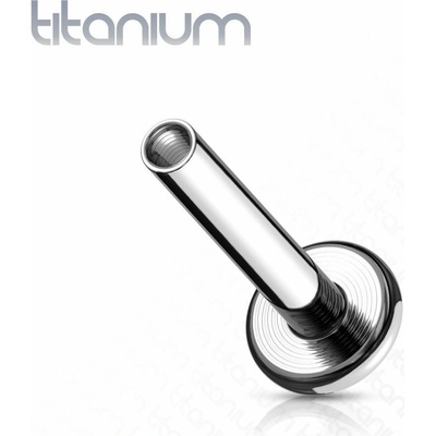 Šperky4U náhradní labreta titan vnitřní závit TIT1064-1207