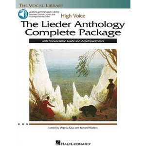 The Lieder Anthology Complete Package - High Voice: Book/Pronunciation Guide/Accompaniment Online Audio | Hal Leonard Corp, Richard Walters, Virginia Saya (ISBN: 9781480329676)