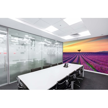 DIMEX ART s. r. o Самозалепваща се флизелинова фототапета цъфтящо лавандулово поле 375 x 250 см