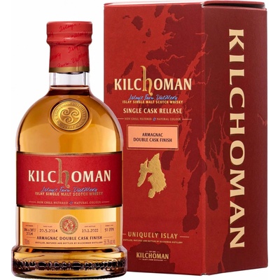 Kilchoman Armagnac Double Cask Finish 56,3% 0,7 l (dárčekové balenie)