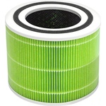 Levoit Резервен филтър за пречиствател на въздух Levoit Core 300/300S/P350, 1 бр, 3 степенна филтрация, H13 True HEPA, Срещу мухъл и бактерии, Зелен (Core 300 - mold & bacteria)