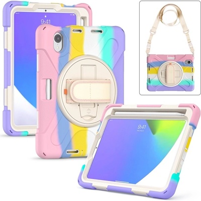Vsetkonamobil 57033 SOLID Ochranné puzdro pre Apple iPad mini 2021 / iPad mini 2024 RAINBOW