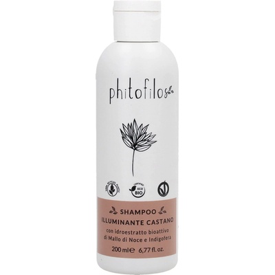 Phitofilos projasňující šampon pro hnědé vlasy 200 ml