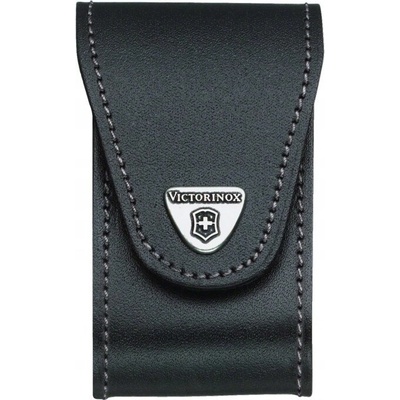 VICTORINOX 4.0521.XL Jumbo Leather Pouch for SwissChamp XLT, Black