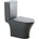 Inter Ceramic Моноблок 7937P MG NEW, Inter Ceramic, седалка и капак, порцелан, матово сиво, 80.5x68x37.5см (7937P MG NEW)