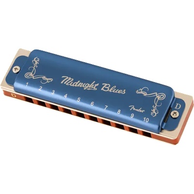 Fender Midnight blues harmonica d