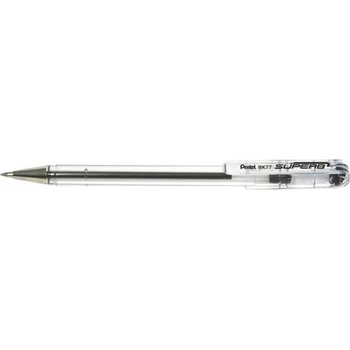 Pentel Химикалка, 0, 35 мм, капачка, PENTEL "Superb BK77", черна BK77-A (BK77-A)