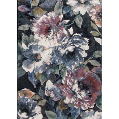 Merinos Platinum blue flower blue