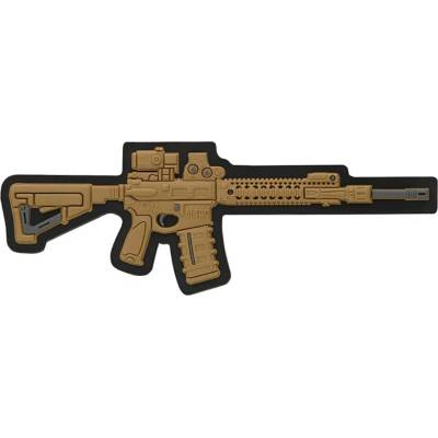 Nášivka M-Tac AR-15 3D PVC - Coyote