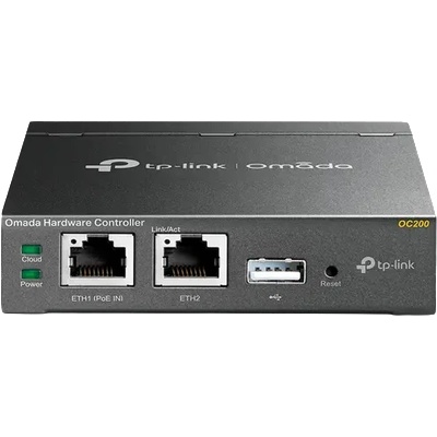 TP-Link Omada Hardware ControllerPORT: 2× 10/100 Mbps Ethernet Ports, 1× USB 2.0 Port, 1× Micro USB PortFEATURE: Cloud Access, Centralized Management for (OC200-V1.0)