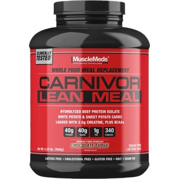 MuscleMeds Carnivor Lean Meal | Whole Food Meal Replacement [1910 грама] Шоколадов фъдж