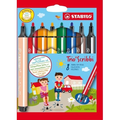 Stabilo Trio Scribbi 368 8ks – Hledejceny.cz