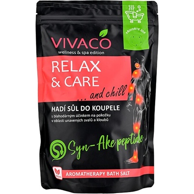 Vivapharm koupelová sůl Hadí jed Klouby & Svaly 1 kg