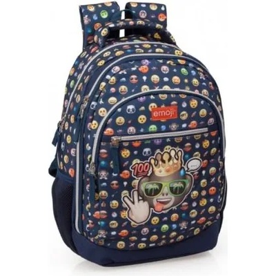 J. M. Inacio - Раница за училище - Емотиконки с маймунка (32103)