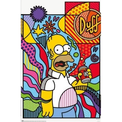 Plakát The Simpsons Donut