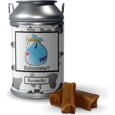 Sablio Karamelky v plechovej dóze Blahoželáme!!! 2 250 g