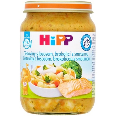 HiPP s lososom brokolicou a smotanou 250 g