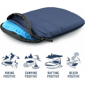 Mosh Kamper light tmavomodrá / čierna 34 x 23 x 2,5 cm