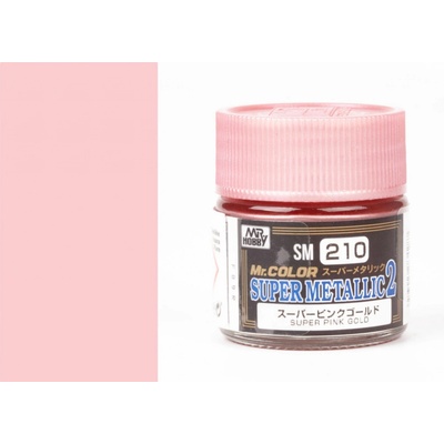 GSI/Gunze Mr. Color Super Metallic Colors II Super Pink Gold 10 ml