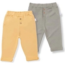 LITTLE Kalhoty Savannah 2 pack olive green / sand