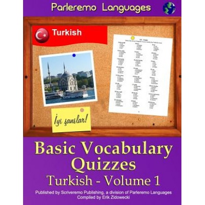 Parleremo Languages Basic Vocabulary Quizzes Turkish - Volume 1
