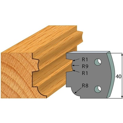 IGM Professional IGM Profil 026 - pár obmedzovačov 40x4mm SP F027-026