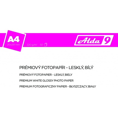 ALDA9 A4 220 g/m2, 50 listů