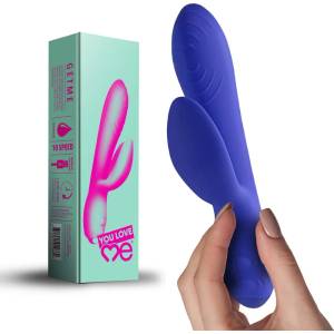  Силиконов вибратор с гъвкав дизайн, 18, 3см. - Get Me Vibrator (ROCKS00456)