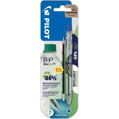 Pilot B2P Ecoball BeGreen modrá