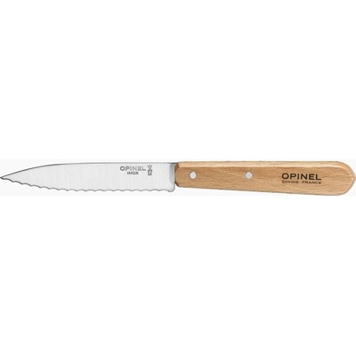 Opinel Les Essentiels N°113 so zúbkovaným ostrím 10 cm prírodný 001918