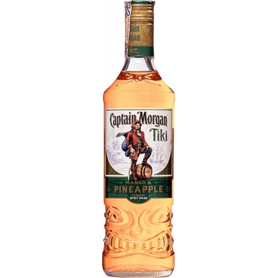 Captain Morgan Tiki Mango & Pineapple 25% 0,7 l (čistá fľaša)
