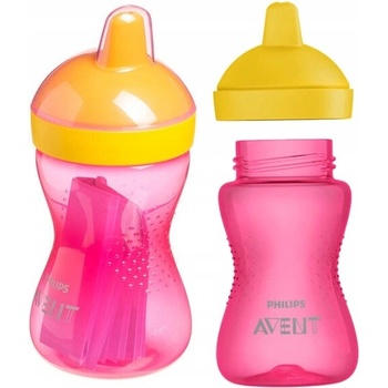 Avent netekoucí hrneček tvrdá hubička růžová 300 ml