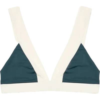 MYMARINI Дамско бикини горнище MYMARINI Women's Top Bikini top - Black / Grey / White (150-5879-0111)