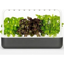 Click and Grow Smart Garden 9 šikovný kvetináč + 9ks kapsúl so semienkami, šedý