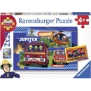 Puzzle Ravensburger Požárník Sam Výjezd 2 x 24 dielov