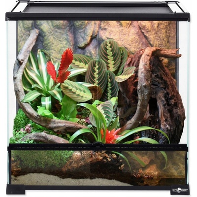 Repti Planet skleněné terárium Premium 60 x 45 x 60 cm