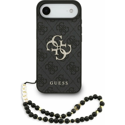 GUESS PU 4G Metal Logo Ремък Задна Корица за iPhone Air Black Guess | Cheren | МЪЖЕ | UNI