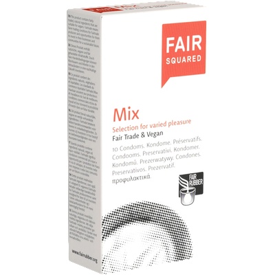 Fair Squared Single: Mix, 10 Fair Trade condoms