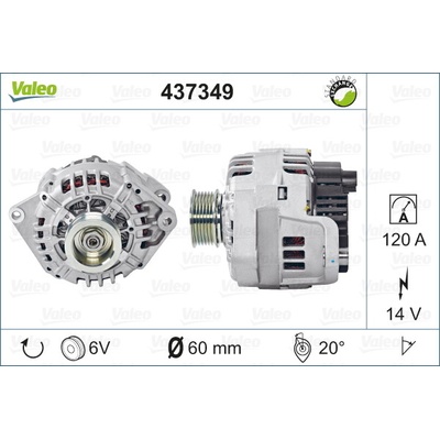 generátor VALEO 437349